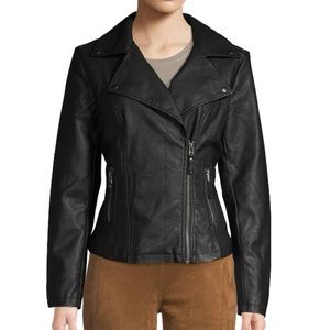 Max Studio Faux Leather Jacket